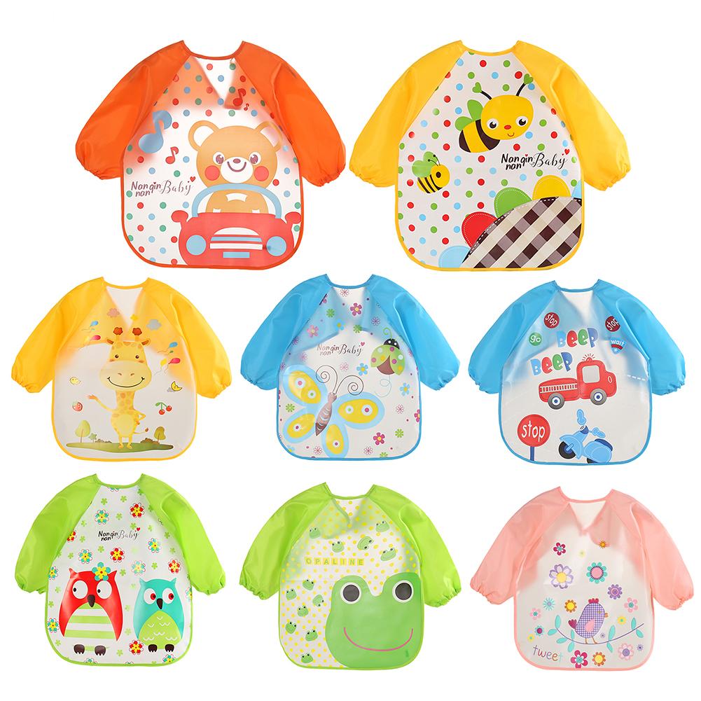 Baby Products Online - Soft Silicone Baby Aprons Boys Girls Stuff  Waterproof Apron Newborn Baby Feeding Cartoon Aprons Toddler Burp Cloths  Aprons - Kideno